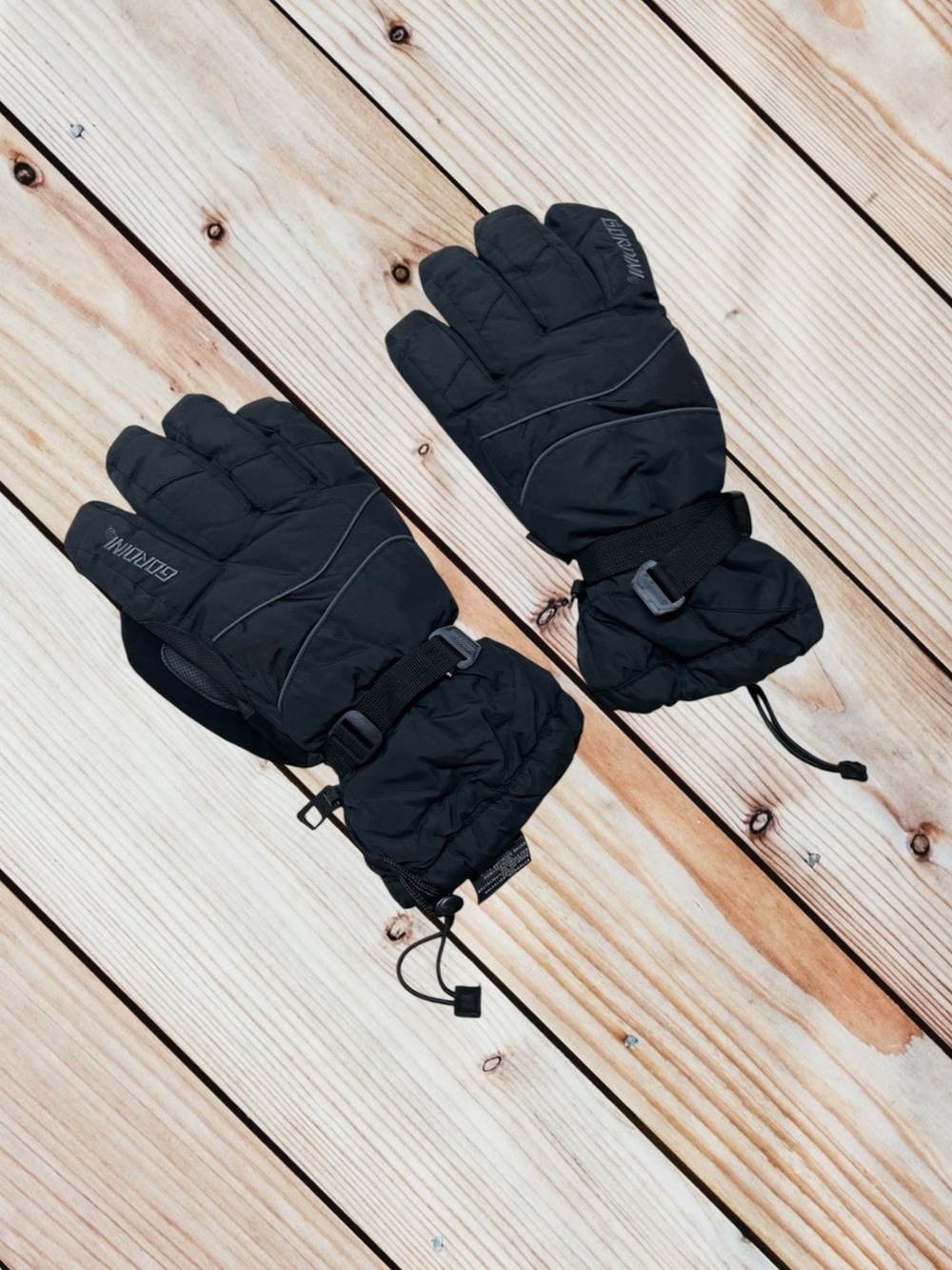 Gordini XL black AquaBloc Down Gauntlet Gloves